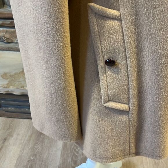 Vintage Mackintosh Camel Wool Double-Breasted Peacoat - Picture 4 of 7